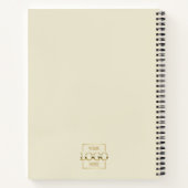 Simple Personalized Business Logo Promotional  Notitieboek (Achterkant)