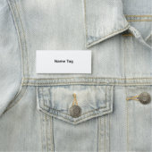 Simple Personnalisé | Étiquette de nom classique (En situation)
