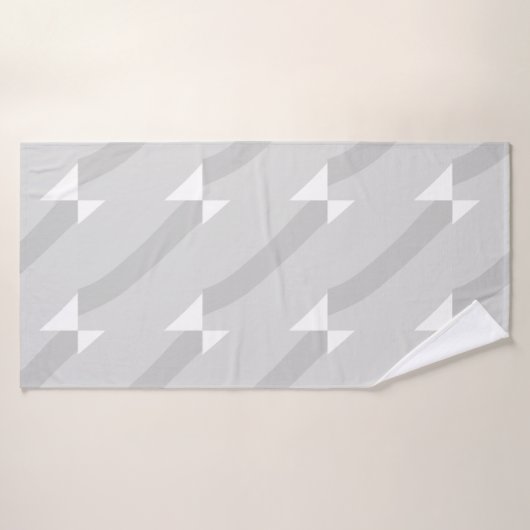 simple personnalisé minimal ajouter votre logo adr (Serviette de bain)