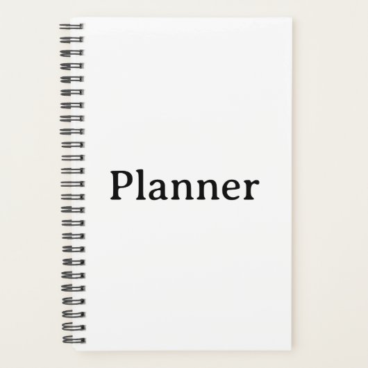 Simple petit 5,5" x 8,5" couverture souple, Spiral (Devant)