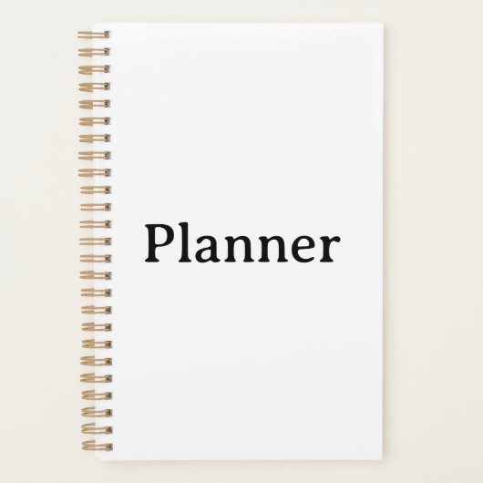 Simple Petit Couverture rigide 5.5" x 8.5", Spiral (Devant)