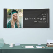 Simple Photo Afstuderen Black Banner (Beurs)