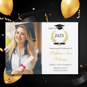 Simple Photo College Faire-part de diplôme