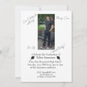 Simple Photo Grad Party Invitation Personalize (Dos)