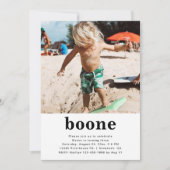 Simple Photo Invitation Anniversaire | Tie Dye (Devant)