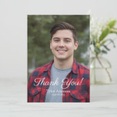 Simple Photo Merci Graduation Personnaliser (Debout devant)