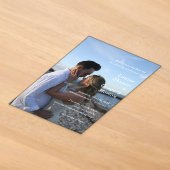 Simple Photo Moderne Faire-Part de Mariage (Poser)