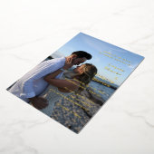 Simple Photo Moderne Faire-Part de Mariage (Rotation)