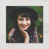 Simple Photo Social Media Visitekaartje (Voorkant)