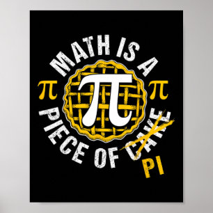 Simple Pi Symbool Shirt National Pi Day Gift Poster