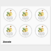 Simple Pineapple Infused Honey Label (Vel)