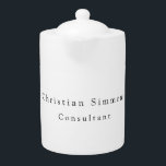 Simple Plain élégant noir blanc minimaliste modern<br><div class="desc">Ce design simple,  moderne et minimaliste vous aidera beaucoup.</div>