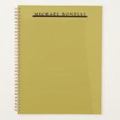 Simple Plain Moderne Elégant Vegas Couleur Or (Devant)