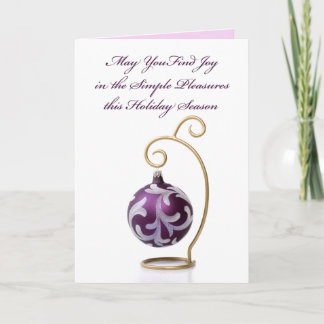 Simple Pleasures Christmas Kaart