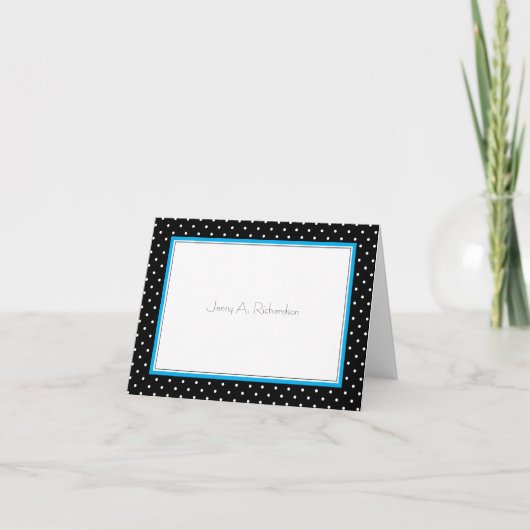 Simple Polka Dot Kaart (Voorkant)