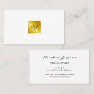 Simple Professional Branding Business Visitekaartje