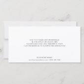 Simple Professional Business Logo Bedankkaart (Achterkant)