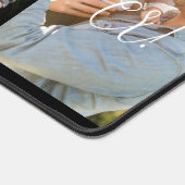 Simple Quatre Photo Collage meilleur papa Script (Coin)