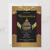 Simple Quinceanera Invitation (Devant)