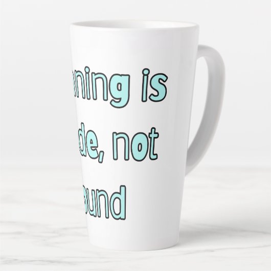 Simple quote mug (Angle droit)