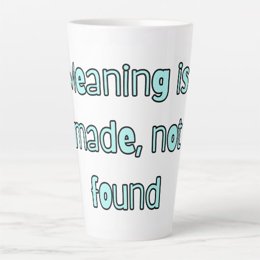 Simple quote mug (Devant)