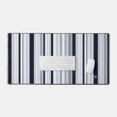 Simple rayures noires et grises (Clavier et souris)