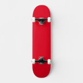 Simple Red Authority® Skateboard (Voorkant)