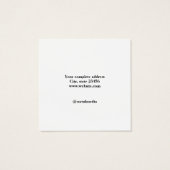 simple rose ajouter votre logo personnalisé (Dos)