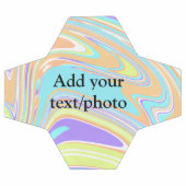 Simple rose bleu orange jaune abstrait nom t (Plat)