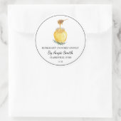 Simple Rosemary Infused Honey Label (Tas)