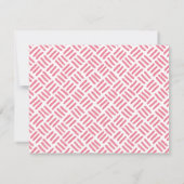 Simple Safari Animal Personalize Stationery Kaart (Achterkant)