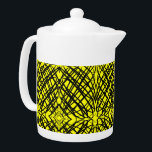 Simple Scribble | Carreaux miroir | Jaune |<br><div class="desc">Quand nous jouions autour et que ce motif noir s'est produit, puis nous avons essayé le carrelage en miroir et cela s'est produit, nous n'avons jamais pensé que cela ferait un design aussi génial, ajouter de la couleur le rend encore mieux. Vous pouvez ajouter ce design intéressant à tous les...</div>