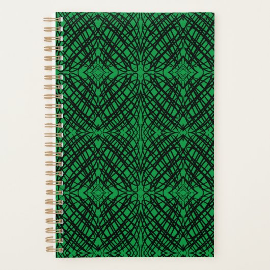 Simple Scribble | Carreaux miroir | Vert | (Devant)