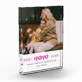 Simple Script Best Nana Ever Hot Pink  Fotoblokken (Links)