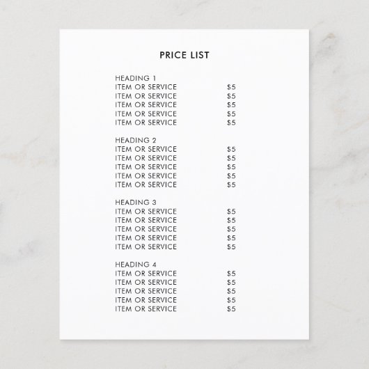 Simple Script Connect with US Logo QR Code Promo Flyer (Achterkant)