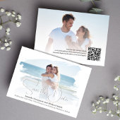 Simple Script de Faire-Part de Mariage avec Photo