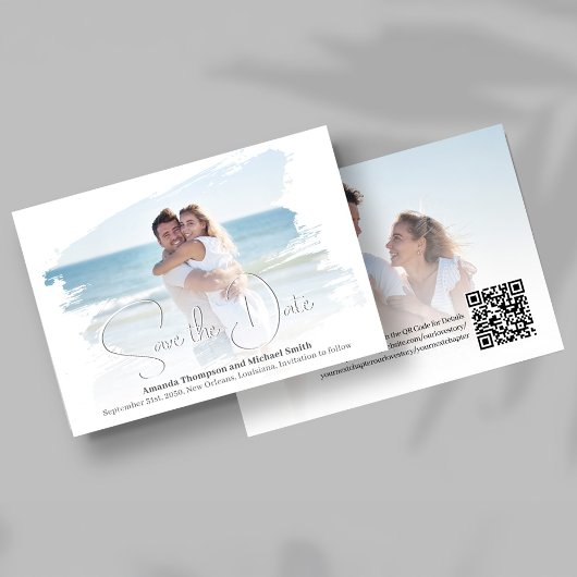 Simple Script de Faire-Part de Mariage avec Photo