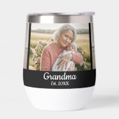 Simple Script Grandma Year Est. 3 Photo (Links)