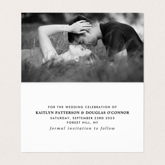 Simple Script Photo Enregistrer La Carte Date (Intérieur déplié)