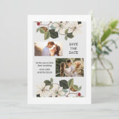 Simple Script Photo Wedding enregistrer les cartes (Debout devant)
