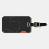 Simple Shapes, Mid Century Art Bagagelabel (Voorkant horizontaal)