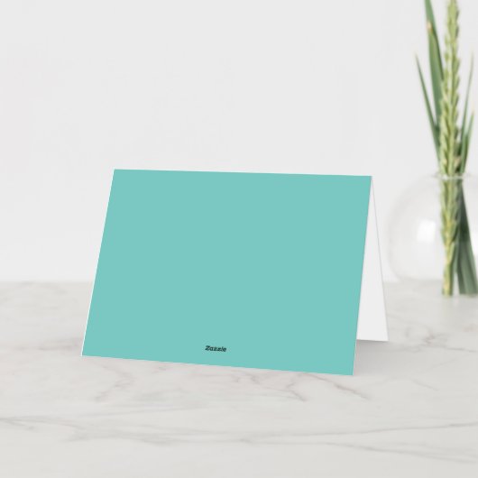 Simple Shiny I Love You Foil Carte de voeux (Verso)