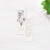 Simple signet de prière funéraire Magnolia (Bureau)