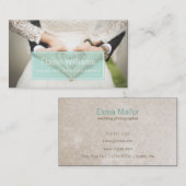 simple simple menthe moderne Carte de visite de ph (Devant / Derrière)