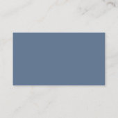 Simple Slate Gift Registry | Dusty Blue voor elk e Informatiekaartje (Achterkant)