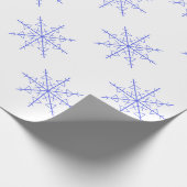Simple Snowflake Cadeaupapier (Hoek)