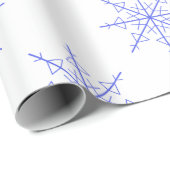 Simple Snowflake Cadeaupapier (Rol Hoek)