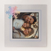 Simple Snowflake Legpuzzel (Horizontaal)