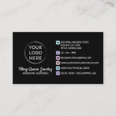 Simple Social Media Script Generic Visitekaartje (Voorkant)