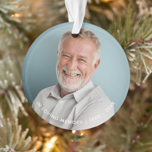 Simple Souvenir Photo In Memoriam (Arbre)